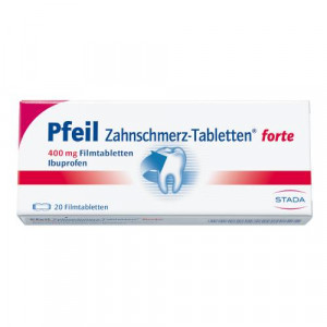 Produktbild von PFEIL Zahnschmerz-Tabletten forte Filmtabletten