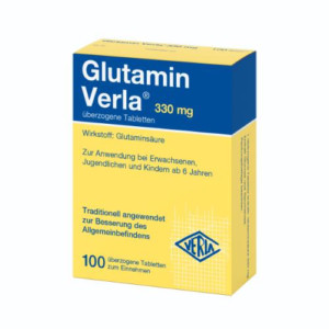 Produktbild von GLUTAMIN VERLA &uuml;berzogene Tabletten