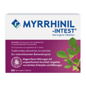 MYRRHINIL INTEST &uuml;berzogene Tabletten