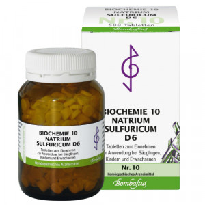 Produktbild von BIOCHEMIE 10 Natrium sulfuricum D 6 Tabletten