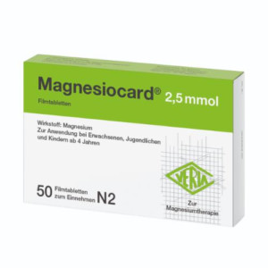 MAGNESIOCARD 2,5 mmol Filmtabletten