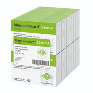 MAGNESIOCARD 2,5 mmol Filmtabletten