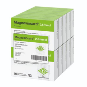 MAGNESIOCARD 2,5 mmol Filmtabletten