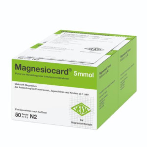 Produktbild von MAGNESIOCARD 5 mmol Plv.z.Her.e.Lsg.z.Einnehmen