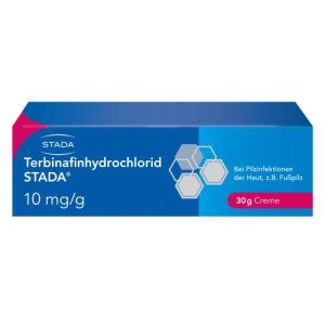 Produktbild von TERBINAFINHYDROCHLORID STADA 10 mg/g Creme