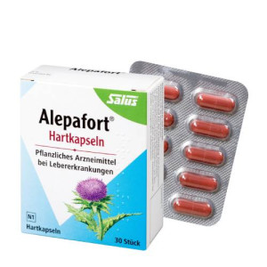 Produktbild von ALEPAFORT Mariendistel Hartkapseln