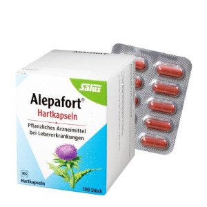 Produktbild von ALEPAFORT Mariendistel Hartkapseln