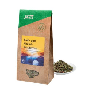 Produktbild von FR&Uuml;H- UND ABEND-Kr&auml;utertee Bio Salus