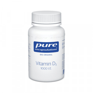 Produktbild von PURE ENCAPSULATIONS Vitamin D3 1000 I.E. Kapseln