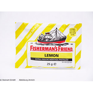 Produktbild von FISHERMANS FRIEND Lemon ohne Zucker Pastillen