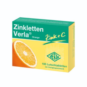 Produktbild von ZINKLETTEN Verla Orange Lutschtabletten