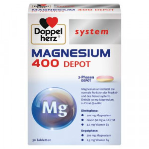Produktbild von DOPPELHERZ Magnesium 400 Depot system Tabletten