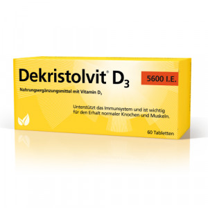 Produktbild von DEKRISTOLVIT D3 5600 I.E. Tabletten