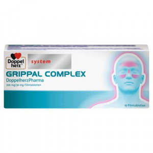 Produktbild von GRIPPAL COMPLEX DoppelherzPharma 200 mg/30 mg FTA