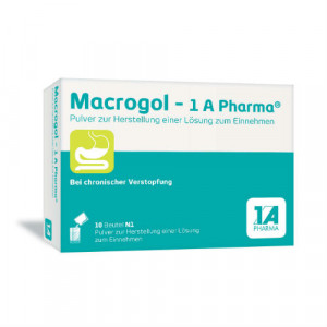 Produktbild von MACROGOL-1A Pharma Plv.z.Her.e.Lsg.z.Einnehmen