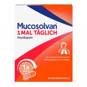 MUCOSOLVAN 1mal t&auml;glich Retardkapseln