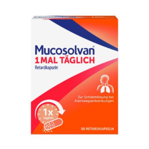 MUCOSOLVAN 1mal t&auml;glich Retardkapseln