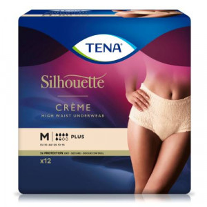 Produktbild von TENA SILHOUETTE plus M creme Inkontinenz Pants