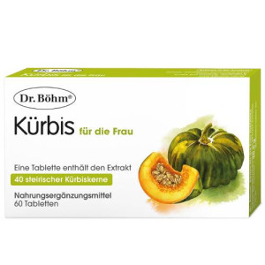 Produktbild von DR.B&Ouml;HM K&uuml;rbis f&uuml;r die Frau Tabletten