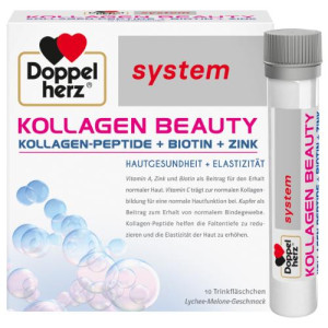 Produktbild von DOPPELHERZ Kollagen Beauty system Trinkfl&auml;schchen
