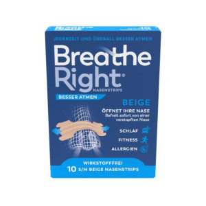 Produktbild von BREATHE Right Besser Atmen Nasenpfl.normal beige