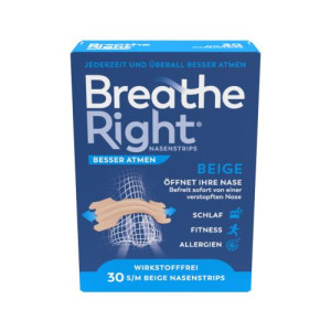 Produktbild von BREATHE Right Besser Atmen Nasenpfl.normal beige