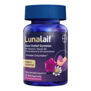 Produktbild von LUNALAIF Guter Schlaf Gummies