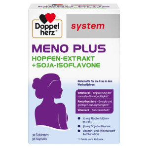 Produktbild von DOPPELHERZ Meno Plus system Kombipackung