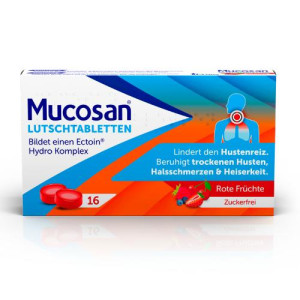 Produktbild von MUCOSAN Lutschtabletten rote Fr&uuml;chte